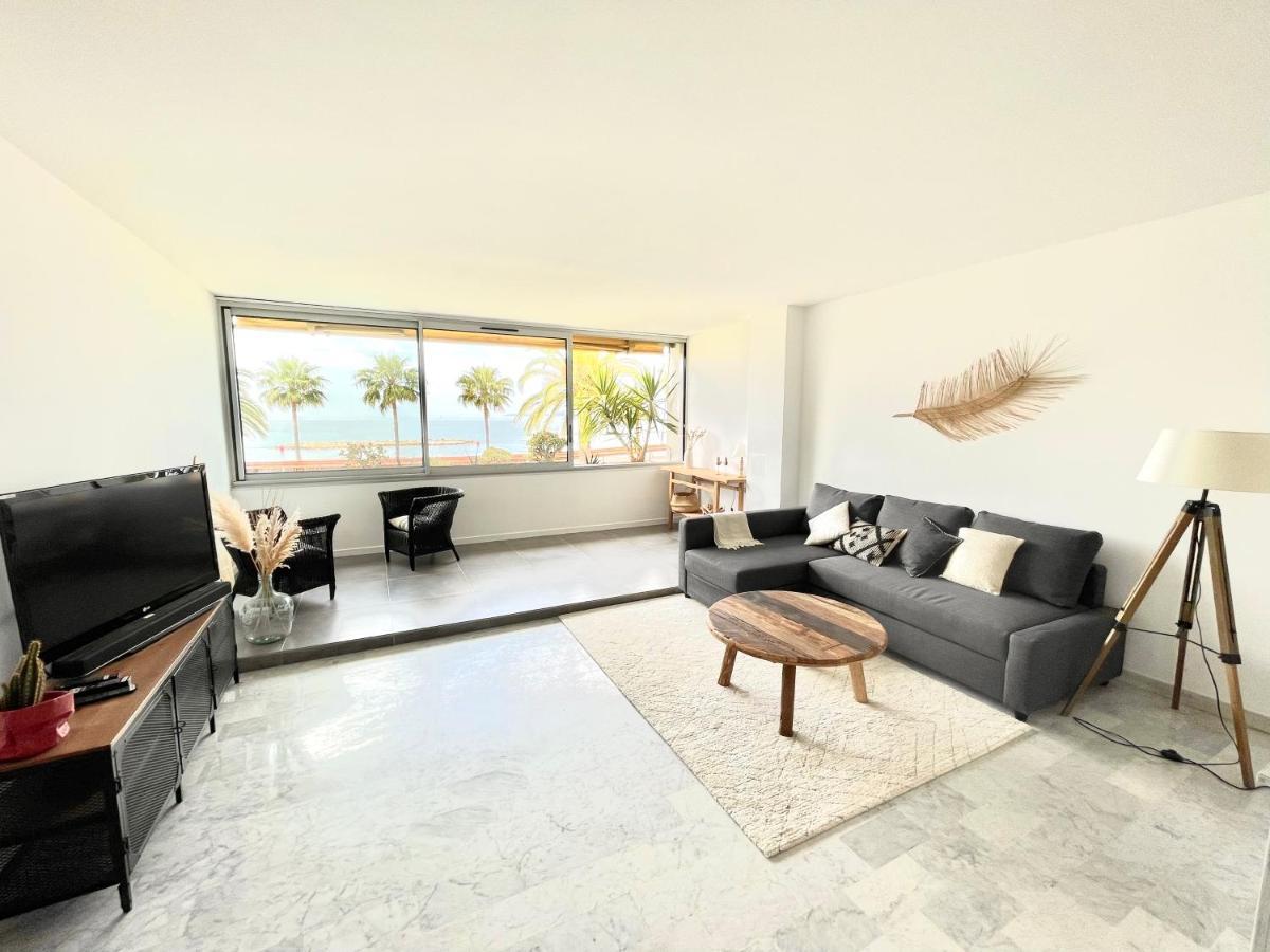 Plage Landsberg Appartement 2 pièces en bord de mer Saint-Laurent-du-Var Buitenkant foto