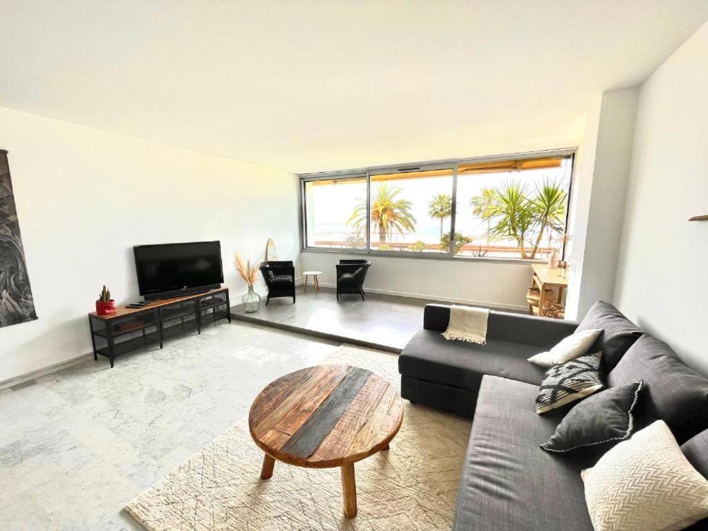 Plage Landsberg Appartement 2 pièces en bord de mer Saint-Laurent-du-Var Buitenkant foto